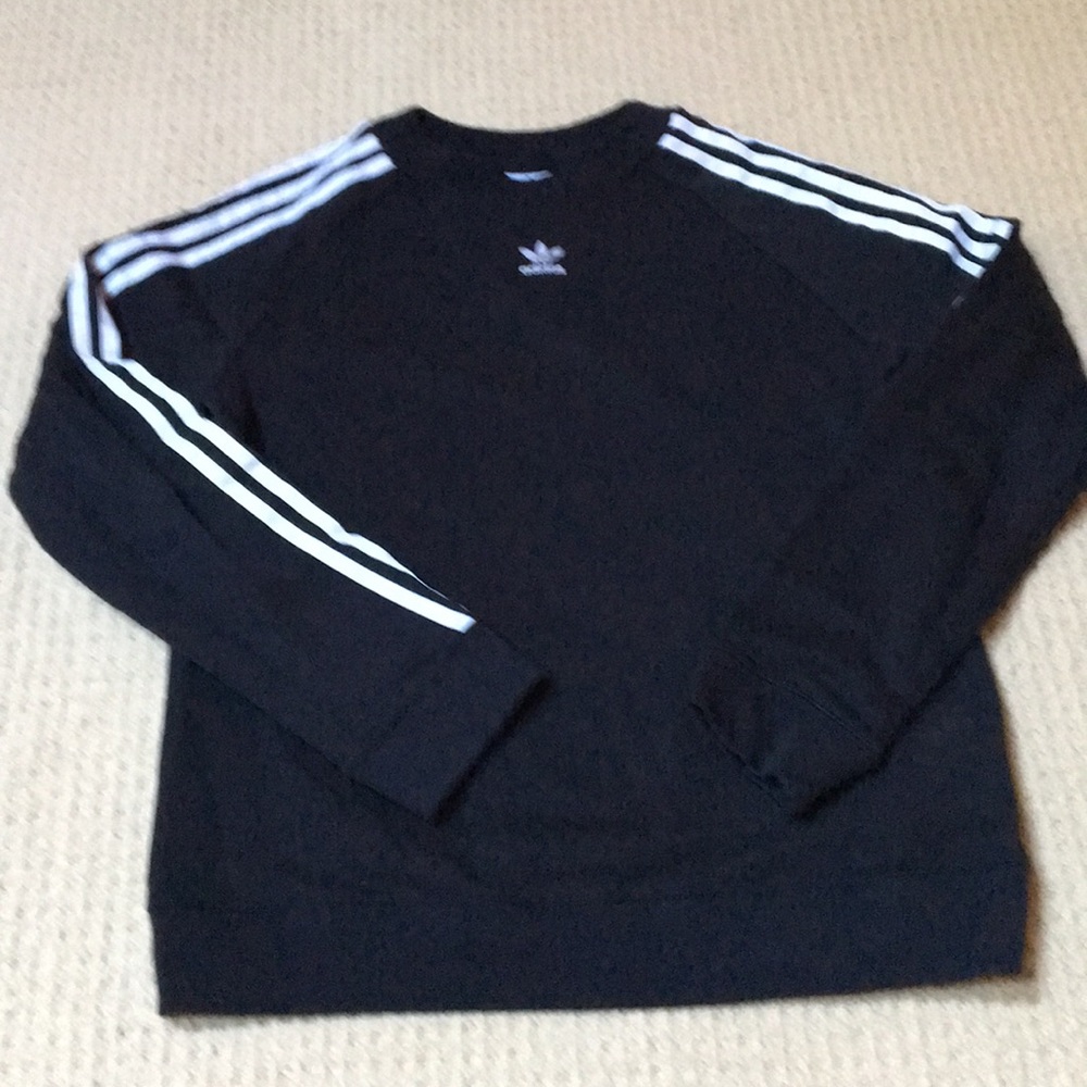 Adidas 3 Stripe Sweatshirt M